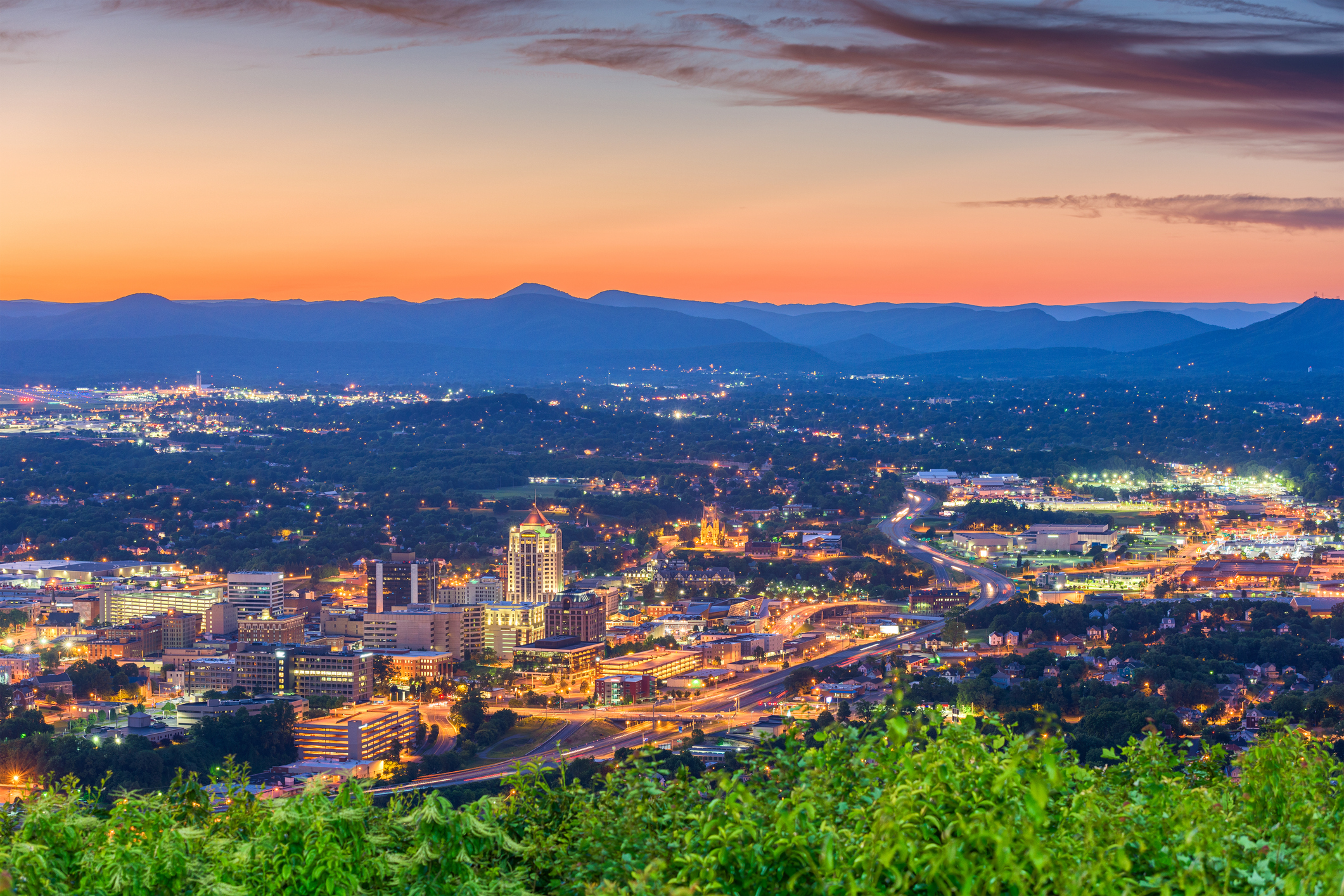 Roanoke skyline